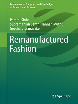 cover image of Remanufactured Fashion